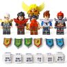 LEPIN 03060F 03060A 03060B 03060C 03060D 03060E non  6 NHÂN VẬT NHỎ bộ đồ chơi xếp lắp ráp ghép mô hình King Of Glory Hegemony Game Liên Quân