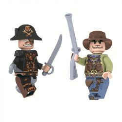 Winner 8040 non  CHIẾN BINH HƠI NƯỚC bộ đồ chơi xếp lắp ráp ghép mô hình The Age Of Steam STEAMAGE THE WARRIOR Thời Đại Hơi Nước 198 khối