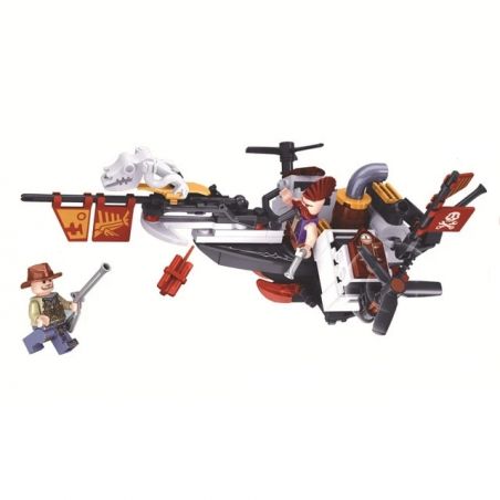 Winner 8044 non  NGƯỜI BẢO VỆ HƠI NƯỚC? bộ đồ chơi xếp lắp ráp ghép mô hình The Age Of Steam STEAMAGE THE FIGHTER Thời Đại Hơi Nước 126 khối