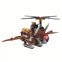 Winner 8047 non  TRỰC THĂNG HƠI NƯỚC bộ đồ chơi xếp lắp ráp ghép mô hình The Age Of Steam STEAMAGE THE HELICOPTER Thời Đại Hơi Nước 238 khối