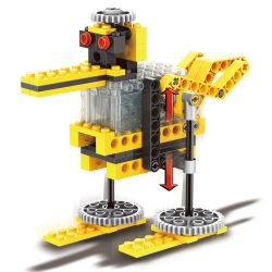 WANGE DR.LUCK 1401 non  XE BIẾN TỐC LAU NHÀ KÌM ỐNG LỒNG GIÁ ĐỠ BÓNG RỔ bộ đồ chơi xếp lắp ráp ghép mô hình Mindstorms POWER MACHINSRY SPEED CAR、STREET SWEEPER、TELESCOPIC PLIERS、BASKETBALL FRAME Lập Trình Khoa Học 216 khối