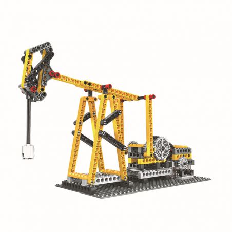 WANGE DR.LUCK 1406 non  BỘ PHẬN BƠM TIA CẦU TREO TÀU CƯỚP BIỂN MÁY KHÂU bộ đồ chơi xếp lắp ráp ghép mô hình Mindstorms POWER MACHINSRY BEAM PUMPING UNIT、SUSPENSION BRIDGE、PIRATE SHIP、SEWING MACHINE Lập Trình Khoa Học 178 khối