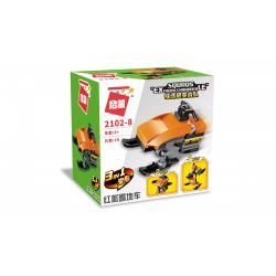 Enlighten 2102 Qman 2102 non  TỐC ĐỘ PHÍA TRƯỚC CỰC KỲ THAY ĐỔI ĐỘI 10 PHONG CÁCH bộ đồ chơi xếp lắp ráp ghép mô hình Creator SQUADS EXTREME CHANGERBLE Sáng Tạo 278 khối