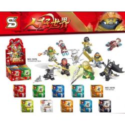 SHENG YUAN SY 1076 non  10 NHÂN VẬT NHỎ HỖN HỢP bộ đồ chơi xếp lắp ráp ghép mô hình Collectable Minifigures HUMAN WORLD Búp Bê Sưu Tầm