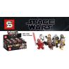 SHENG YUAN SY 1126 non  STAR WARS MINI MÁY BAY CHIẾN ĐẤU MINIFIGURE 8 MÔ HÌNH bộ đồ chơi xếp lắp ráp ghép mô hình SPACE WARS Chiến Tranh Giữa Các Vì Sao 257 khối
