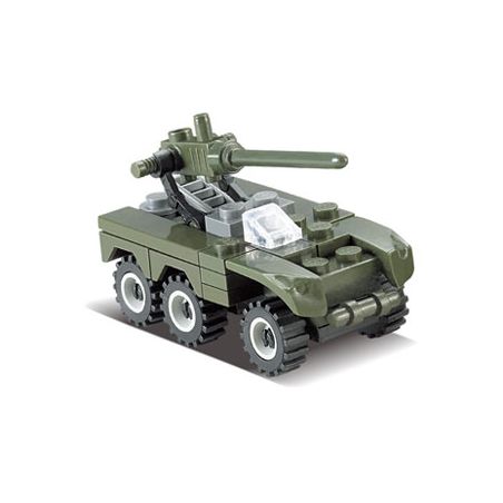 Kazi KY84012 84012 non  XE PHÒNG KHÔNG bộ đồ chơi xếp lắp ráp ghép mô hình Field Army Chiến Trường 40 khối