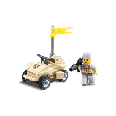 Kazi KY84016 84016 KY84017 84017 KY84018 84018 KY84019 84019 non  XE TẤN CÔNG TÊN LỬA BÁNH LỐP V.V. 4 LOẠI bộ đồ chơi xếp lắp ráp ghép mô hình Field Army Chiến Trường 145 khối