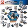 SEMBO 102008 102009 102010 102006 102001 102002 102003 102004 102005 10206 102007 non  10 LOẠI TRỰC THĂNG AN NINH bộ đồ chơi xếp lắp ráp ghép mô hình Swat Special Force Đặc Nhiệm 300 khối