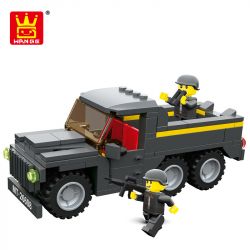 WANGE 2660 non  XE TẢI QUÂN SỰ bộ đồ chơi xếp lắp ráp ghép mô hình Military Army LEGION MILITARY TRUCK Quân Sự Bộ Đội 134 khối