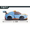SLUBAN M38-B0633A B0633A 0633A M38B0633A 38-B0633A non  BÁO ĐỐM XANH bộ đồ chơi xếp lắp ráp ghép mô hình Speed Champions Racing Cars RACING CLUB Đua Xe Công Thức 148 khối