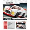 SLUBAN M38-B0633C B0633C 0633C M38B0633C 38-B0633C non  HIỆP SĨ ĐEN TRẮNG bộ đồ chơi xếp lắp ráp ghép mô hình Speed Champions Racing Cars RACING CLUB Đua Xe Công Thức 152 khối