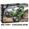 Winner 7091 non  XE ĐỊA HÌNH SA MẠC bộ đồ chơi xếp lắp ráp ghép mô hình  TECHNOLOGY ASSEMBLY Kỹ Thuật Công Nghệ Cao Mô Hình Phương Tiện 201 khối