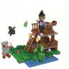 Bela 10954 Lari 10954 non  CẢNH NHỎ bộ đồ chơi xếp lắp ráp ghép mô hình Minecraft MY WORLD Game Xây Dựng 133 khối