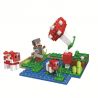Bela 10955 Lari 10955 non  CẢNH NHỎ bộ đồ chơi xếp lắp ráp ghép mô hình Minecraft MY WORLD Game Xây Dựng 119 khối