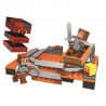 Bela 10958 Lari 10958 non  CẢNH NHỎ bộ đồ chơi xếp lắp ráp ghép mô hình Minecraft MY WORLD Game Xây Dựng 132 khối