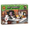 Bela 10959 Lari 10959 non  CẢNH NHỎ bộ đồ chơi xếp lắp ráp ghép mô hình Minecraft MY WORLD Game Xây Dựng 118 khối