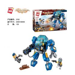 Enlighten 2702 Qman 2702 non  NGƯỜI KHỔNG LỒ SẮT bộ đồ chơi xếp lắp ráp ghép mô hình The High-Tech Era Kỷ Nguyên Công Nghệ Cao 125 khối