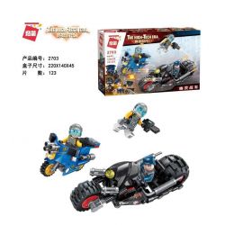 Enlighten 2703 Qman 2703 non  CỖ XE MA bộ đồ chơi xếp lắp ráp ghép mô hình The High-Tech Era Kỷ Nguyên Công Nghệ Cao 123 khối
