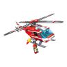 Kazi KY98210 98210 non  TRỰC THĂNG CỨU HỘ HỎA bộ đồ chơi xếp lắp ráp ghép mô hình Fire Rescure FIRE ENGINE Cứu Hỏa 226 khối
