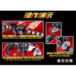 SHENG YUAN SY 7043 non  MILLAGE DRAGON DRAGON. bộ đồ chơi xếp lắp ráp ghép mô hình Minecraft MY WORLD Game Xây Dựng 285 khối