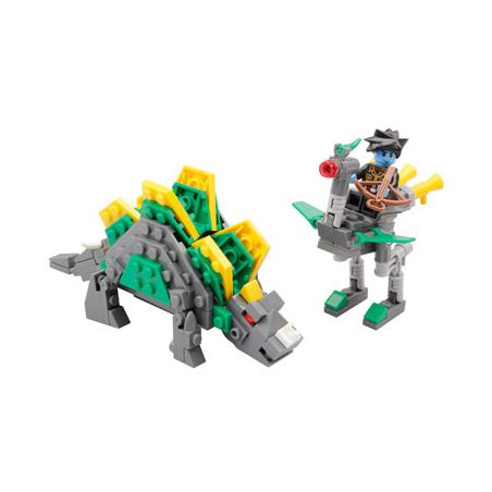 Kazi KY98002 98002 non  STEGOSAURUS VÀ CHOCOBO bộ đồ chơi xếp lắp ráp ghép mô hình Jurassic World Thế Giới Khủng Long 194 khối