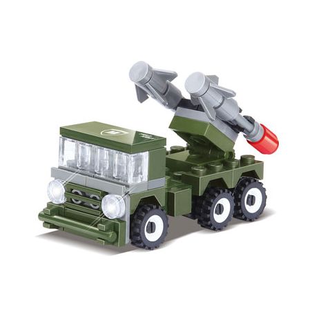 Kazi KY80004 80004 non  XE TÊN LỬA PATRIOT bộ đồ chơi xếp lắp ráp ghép mô hình Field Army Chiến Trường 59 khối