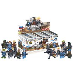 Kazi KY98508 98508 non  16 NHÂN VẬT NHỎ bộ đồ chơi xếp lắp ráp ghép mô hình Military Army Quân Sự Bộ Đội