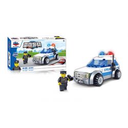 Kazi KY98305 98305 non  XE CẢNH SÁT TP. bộ đồ chơi xếp lắp ráp ghép mô hình Police