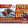 LELE 34045 non  8 PHI THUYỀN ANT-MAN VÀ ABERDEEN bộ đồ chơi xếp lắp ráp ghép mô hình Super Heroes ANTMAN Siêu Nhân Anh Hùng