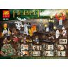 LELE 39122 non  LORD OF THE RINGS HOBBIT MINIFIGURE 8 MÔ HÌNH GANDALF DWARF GOLDEN SPLIT FRODO ELROND WHITE PALM ORC PIPIN ARAGORN ROBE bộ đồ chơi xếp lắp ráp ghép mô hình The Lord Of The Rings THE HOBPIT Chúa Nhẫn