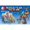 SEMBO 603028 603021 603022 603023 603024 603025 603026 603027 non  CỨU HỘ KẾT HỢP MECH 8 LOẠI XE THANG TIỆN DỤNG TÀU CAO TỐC TUẦN TRA HÀNG HẢI ĐƯỜNG RỪNG HỎA HẠNG NHẸ MÁY BAY NÚI LỬA KHÔNG NGƯỜI LÁI CUNG CẤP VẬT LIỆU XUYÊN TƯỜNG VÙNG ĐỘNG ĐẤT PHÁ BĂNG TUYẾT bộ đồ chơi xếp lắp ráp ghép mô hình Rescue Team Đội Cứu Hộ 309 khối