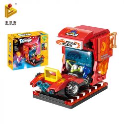 PanlosBrick 692001 Panlos Brick 692001 non  ĐUA XE ĐỘNG 3D bộ đồ chơi xếp lắp ráp ghép mô hình Paradise Thiên Đường 108 khối