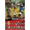 LELE 31155 non  PHANTOM NINJA CƯỠI XE MÁY 8 bộ đồ chơi xếp lắp ráp ghép mô hình The  Ninjago Movie NINJA MASTERS OF SPINJITZU Ninja Lốc Xoáy