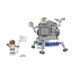 XINGBAO XB-16001 16001 XB16001 non  HẠ CÁNH LÊN MẶT TRĂNG bộ đồ chơi xếp lắp ráp ghép mô hình Space Exploration Thám Hiểm Không Gian 236 khối