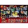 LELE 31137 non  8 CON QUAY NINJA THÚ VỊ bộ đồ chơi xếp lắp ráp ghép mô hình The  Ninjago Movie NINJA MASTERS OF SPINJITZU Ninja Lốc Xoáy
