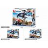 SLUBAN M38-B0656 B0656 0656 M38B0656 38-B0656 non  TRỰC THĂNG CÁNH QUẠT CẢNH SÁT bộ đồ chơi xếp lắp ráp ghép mô hình Police POLICE POTORCRAFT 285 khối
