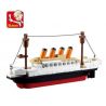 SLUBAN M38-B0576 B0576 0576 M38B0576 38-B0576 non  TÀU TITANIC NHỎ bộ đồ chơi xếp lắp ráp ghép mô hình 194 khối