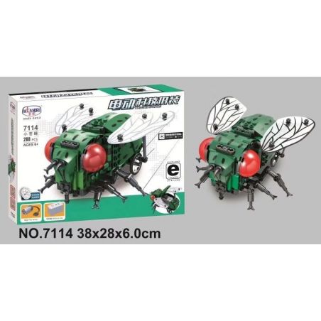 Winner 7114 non  CON RUỒI NHỎ bộ đồ chơi xếp lắp ráp ghép mô hình  Kỹ Thuật Công Nghệ Cao Mô Hình Phương Tiện 280 khối