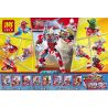 LELE 39141 non  GOD OF SPACE 8 TRONG 1 ULTRAMAN MINIFIGURE bộ đồ chơi xếp lắp ráp ghép mô hình Vệ Binh Vũ Trụ Siêu Nhân Điện Quang