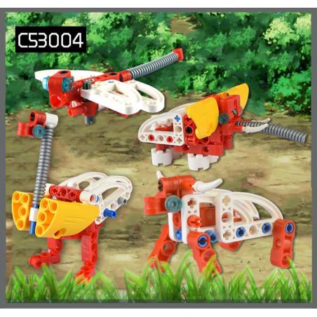 DOUBLEE CADA C53004 53004 non  SÁNG TẠO bộ đồ chơi xếp lắp ráp ghép mô hình  CREATOR Kỹ Thuật Công Nghệ Cao Mô Hình Phương Tiện 50 khối