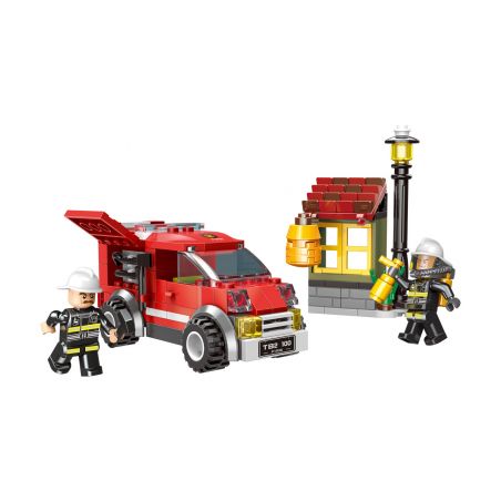 XINGBAO XB-14001 14001 XB14001 non  LOẠI BỎ TỔ ONG bộ đồ chơi xếp lắp ráp ghép mô hình Fire Rescure FIRE FIGHTING EXTERMINATE THE HONEYCOMB Cứu Hỏa 218 khối