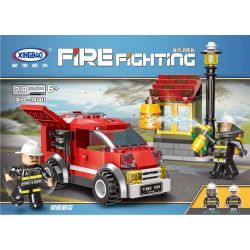 XINGBAO XB-14001 14001 XB14001 non  LOẠI BỎ TỔ ONG bộ đồ chơi xếp lắp ráp ghép mô hình Fire Rescure FIRE FIGHTING EXTERMINATE THE HONEYCOMB Cứu Hỏa 218 khối