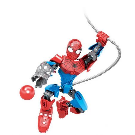 XSZ KSZ 318-2 non  NGƯỜI NHỆN bộ đồ chơi xếp lắp ráp ghép mô hình  SPIDER-MAN Kỹ Thuật Công Nghệ Cao Mô Hình Phương Tiện 34 khối