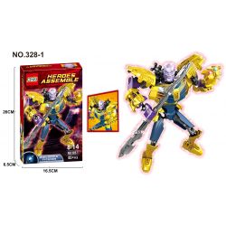 XSZ KSZ 328-1 non  KHÔNG HOÀN HẢO bộ đồ chơi xếp lắp ráp ghép mô hình  HEROES ASSEMBLE Kỹ Thuật Công Nghệ Cao Mô Hình Phương Tiện 85 khối