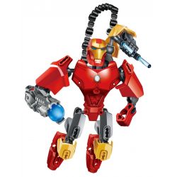 XSZ KSZ 507 non  NGƯỜI SẮT bộ đồ chơi xếp lắp ráp ghép mô hình Marvel Super Heroes INVINCIBILITY HEROES Siêu Anh Hùng Marvel 39 khối