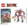 XSZ KSZ 717 non  MECH ĐỎ CỦA KAI OF NINJAGO bộ đồ chơi xếp lắp ráp ghép mô hình The  Ninjago Movie THE S NINJA MOVIE Ninja Lốc Xoáy 264 khối