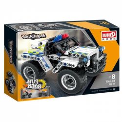 QIHUI 5805 non  XE JEEP CẢNH SÁT LÙI bộ đồ chơi xếp lắp ráp ghép mô hình  Kỹ Thuật Công Nghệ Cao Mô Hình Phương Tiện 199 khối