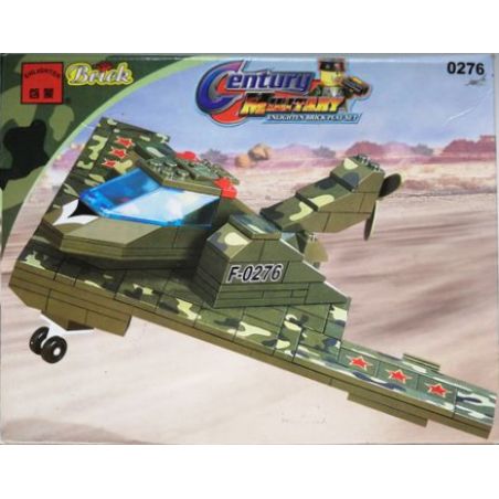 AUSINI 22506 Enlighten 0276 Qman 0276 non  MÁY BAY TRINH SÁT TÀNG HÌNH bộ đồ chơi xếp lắp ráp ghép mô hình Century Military Quân Đội Thế Kỷ