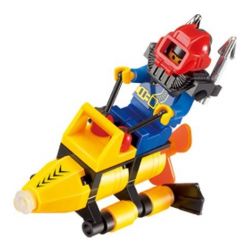 JIESTAR 24003 Enlighten 1211 Qman 1211 non  TÌM KIẾM TRÊN BIỂN bộ đồ chơi xếp lắp ráp ghép mô hình City SUPERPIGBOAT Thành Phố 29 khối