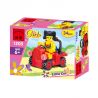 Enlighten 1205 Qman 1205 non  TOA XE GA NHỎ bộ đồ chơi xếp lắp ráp ghép mô hình  GIRLS LITTLE CAR Các Bạn Gái 34 khối